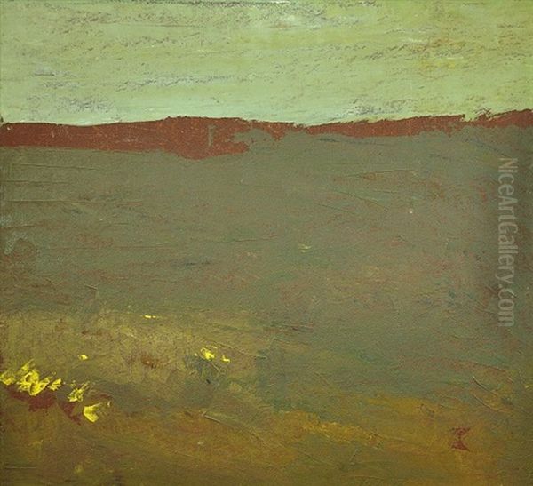 Krajina Oil Painting by Vojtech Adalbert Preissig