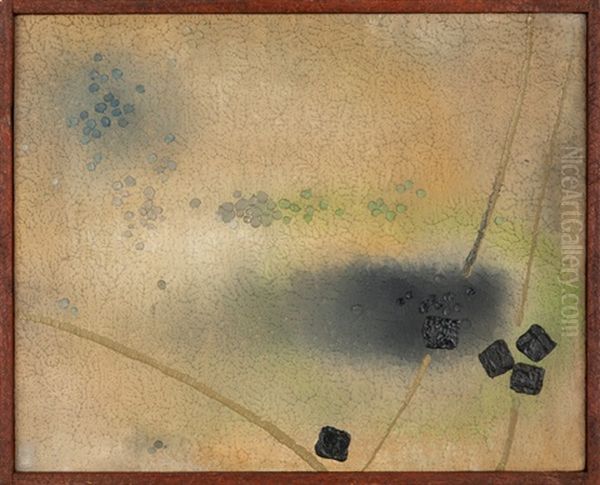 Skvrny A Linie V Plose Oil Painting by Vojtech Adalbert Preissig