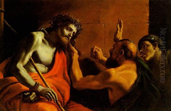 Cristo Deriso Oil Painting by Mattia Preti