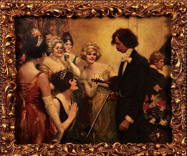 Britain's Daughters Oil Painting by Norman Mills Price