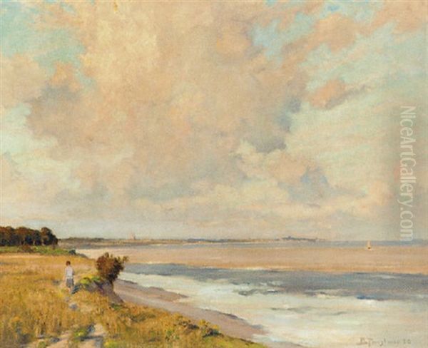 The South West Winds Oil Painting by Bertram Walter Priestman