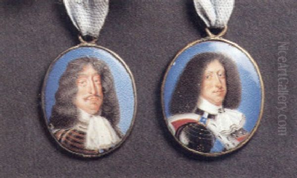 Portraet Af Frederik Iii Oil Painting by Paul Prieur