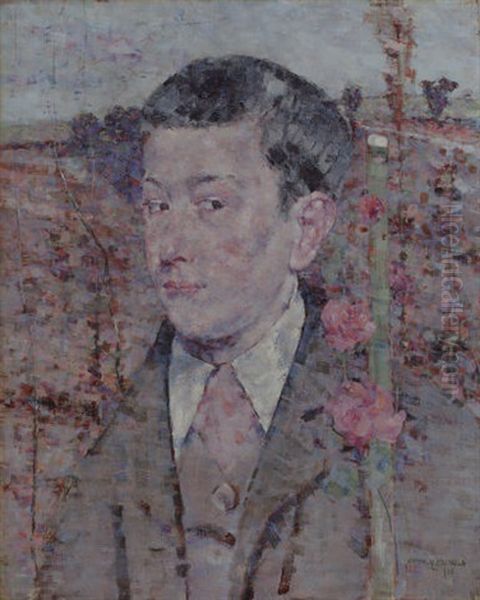 A Reluctant Subject Oil Painting by John Quinton Pringle