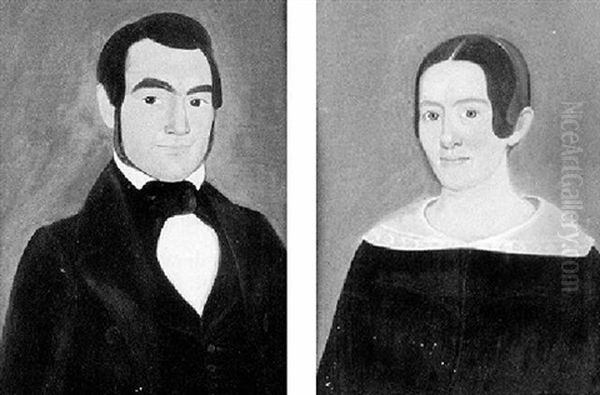 Portrait Of A Handsome Gentleman Oil Painting by William Matthew Prior