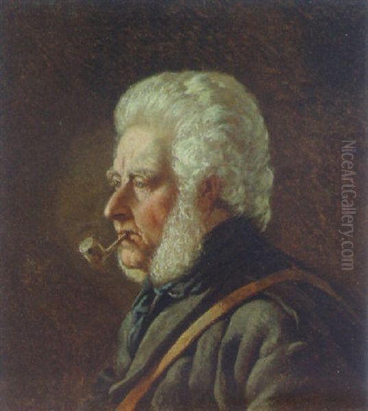 The Gamekeeper Oil Painting by Edward Prittie