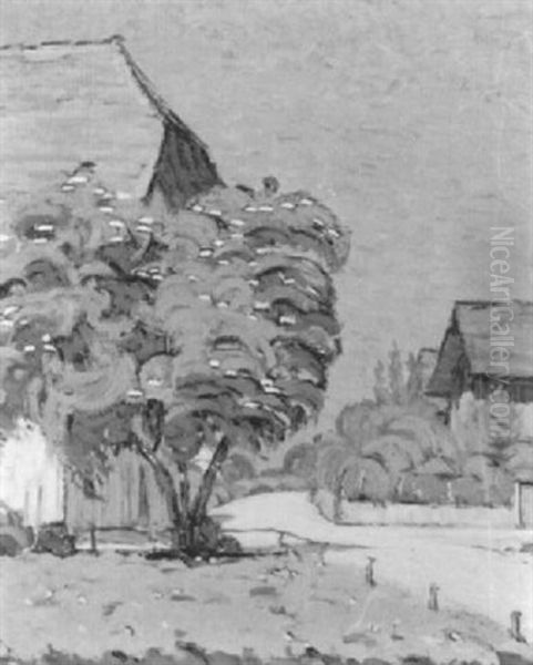 Vor Der Stadt Oil Painting by Emil Prochaska