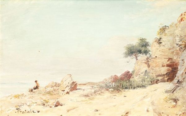 Le Pecheur Oil Painting by Victor Protais-Girard