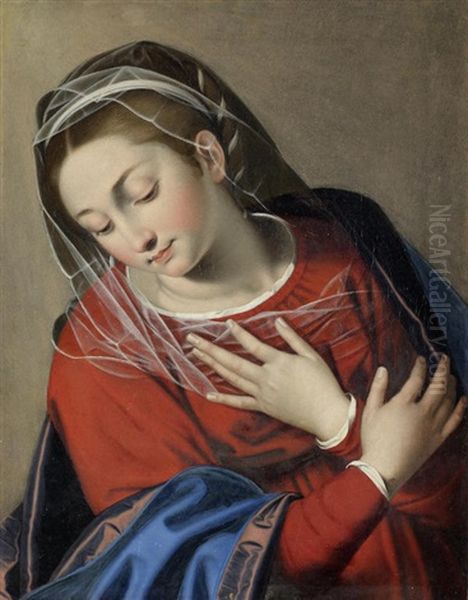The Madonna At Prayer Oil Painting by Scipione Pulzone