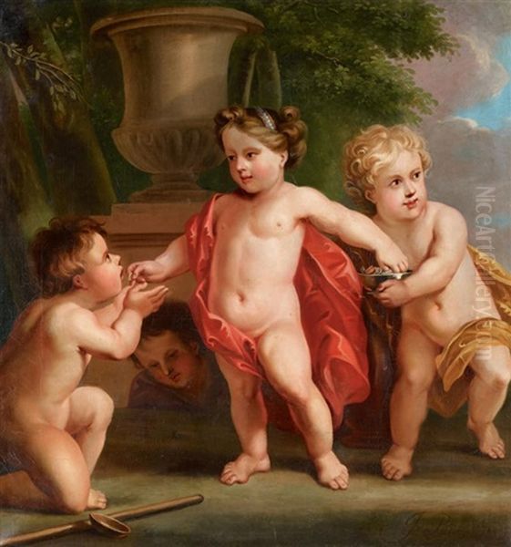 Allegorie Der Freizugigkeit Oil Painting by Jan (Johannes) Punt