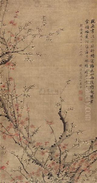 Untitled Oil Painting by  Qian Weiqiao