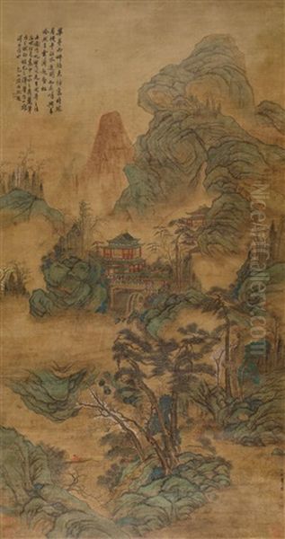 Landscape Oil Painting by Qiu Ying