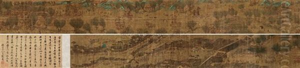 Untitled Oil Painting by Qiu Ying