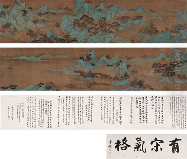 Scenery Oil Painting by Qiu Ying