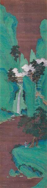 Landscape Oil Painting by Qiu Ying