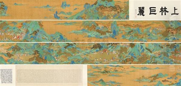 Landscape Oil Painting by Qiu Ying