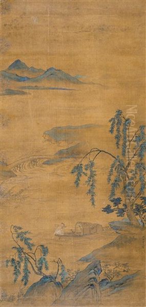 Landscape Oil Painting by Qiu Ying