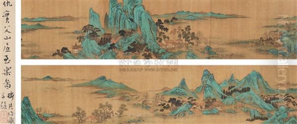 Landscape Oil Painting by Qiu Ying