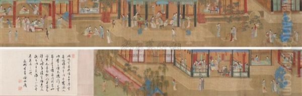 Landscape Oil Painting by Qiu Ying