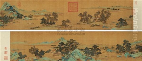 Landscape Oil Painting by Qiu Ying