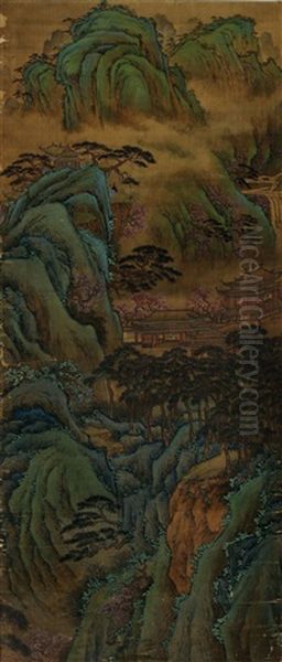 Landscape Oil Painting by Qiu Ying