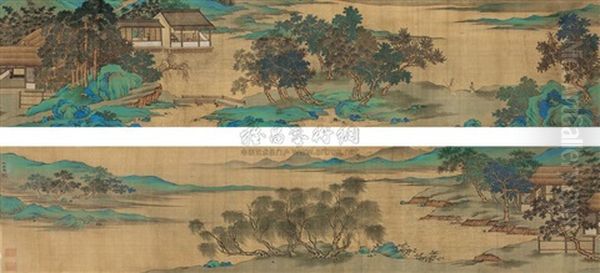 Landscape Oil Painting by Qiu Ying