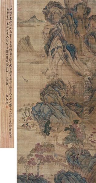 Landscape Oil Painting by Qiu Ying