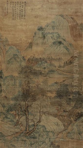 Landscape Oil Painting by Qiu Ying