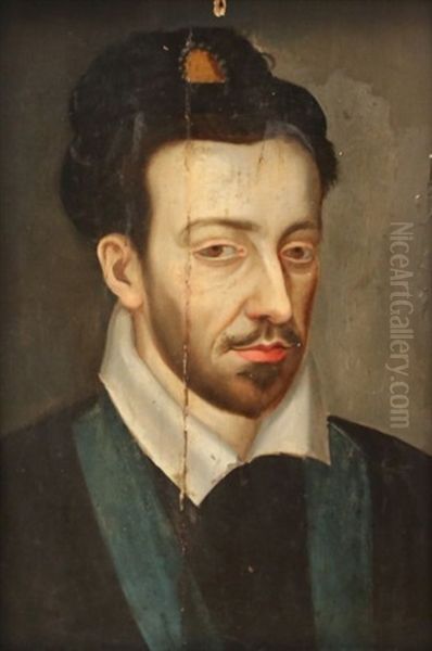 Portrait D'henri Iii Oil Painting by Francois, the Elder Quesnel