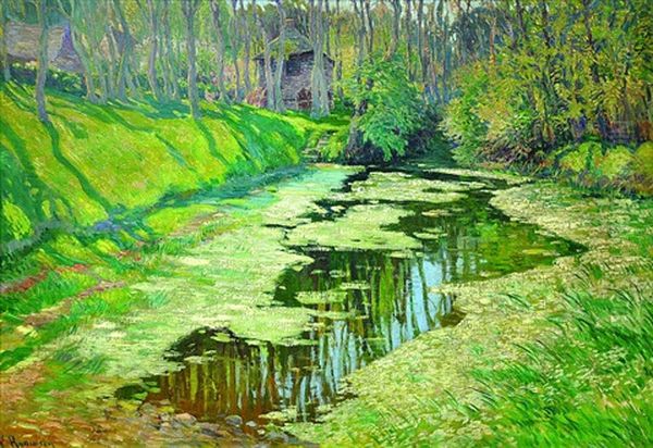 From Giverna Oil Painting by Vaclav Radimsky