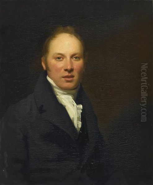 Portrait Of Charles Watson, Esq. Of Laughton, Edinburgh Oil Painting by Sir Henry Raeburn