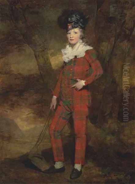 Portrait Of Sir Evan Murray-macgregor Of Macgregor, 2nd Bt., K.c.b., K.c.h., 19th Chief Of Clan Gregor, As A Boy (1785-1841) Oil Painting by Sir Henry Raeburn