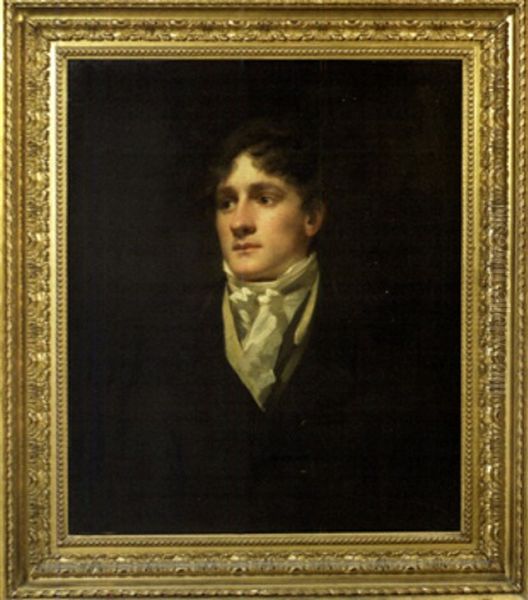Portrait Of John Home Oil Painting by Sir Henry Raeburn