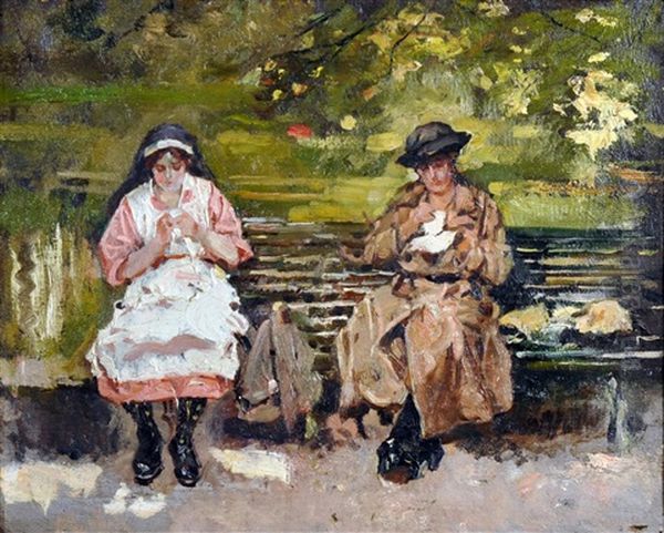 Verde Silenzio Oil Painting by Raffaele Ragione