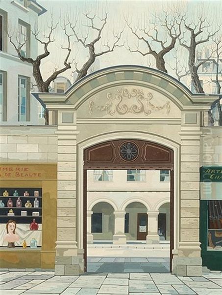 Le Perfumerie Oil Painting by Ratislaw Rakoff