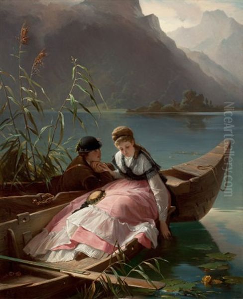 Rendevous Oil Painting by Arthur Georges (Baron von) Ramberg