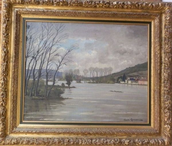 Bords De Loire Oil Painting by Claude Rameau