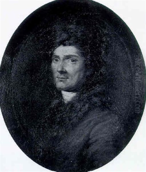 Portrait De Jean Jacques Rousseau Oil Painting by Allan Ramsay