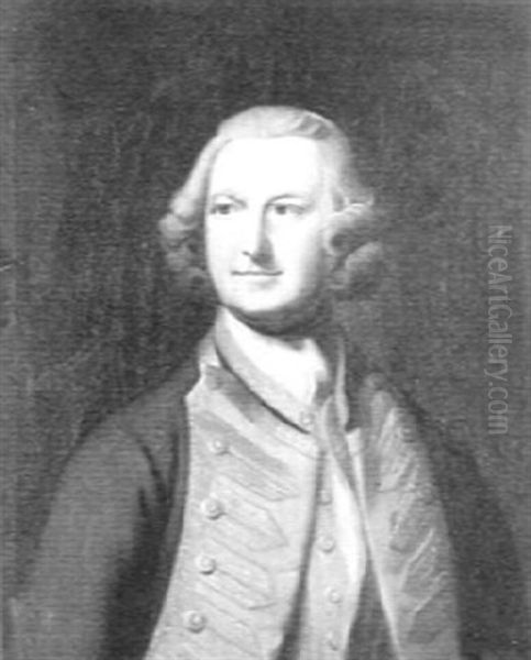 Portrait Of Sir John Gilbert Oil Painting by Allan Ramsay