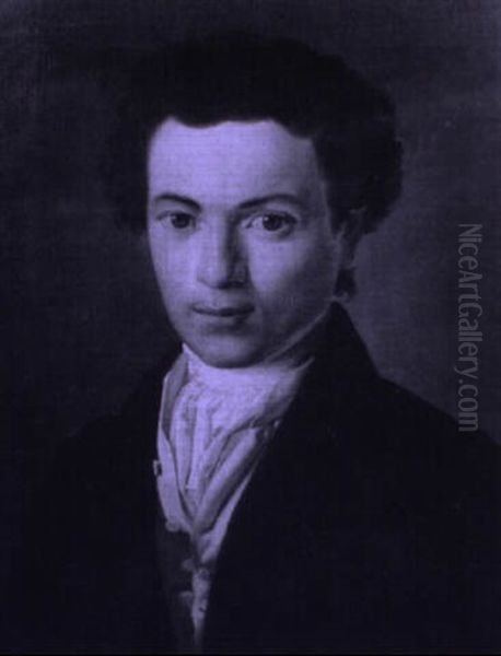 Portrat Eines Jungen Herrn Oil Painting by Benedict Randkartinger