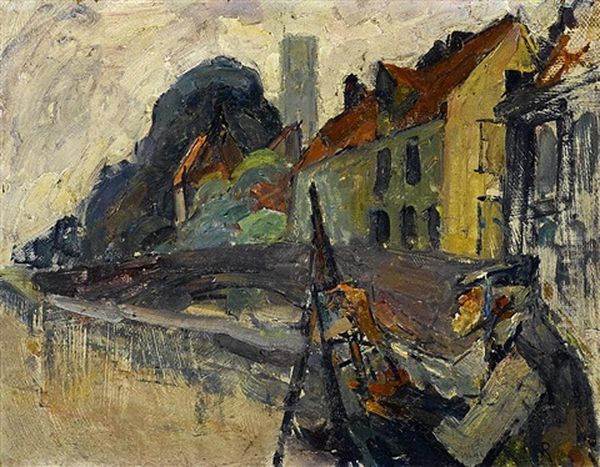 80 Years Old And Still On The Job Oil Painting by Joseph Morris Raphael