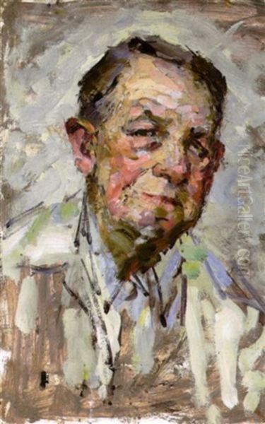 Self-portrait Oil Painting by Joseph Morris Raphael