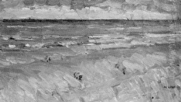 A Dune Landscape Oil Painting by Joseph Morris Raphael