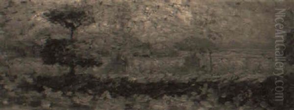 Haystacks Oil Painting by Joseph Morris Raphael