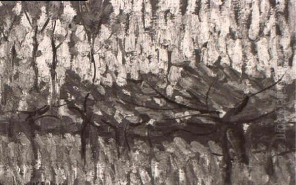 The Orchard Oil Painting by Joseph Morris Raphael