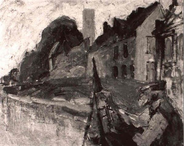 80 Years Old And Still On The Job Oil Painting by Joseph Morris Raphael