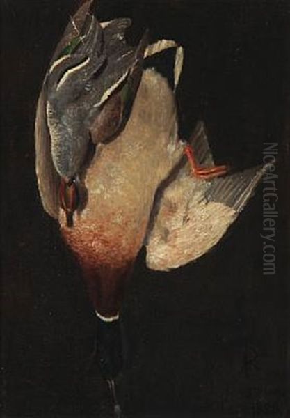 Nature Morte Oil Painting by Niels Pieter Rasmussen