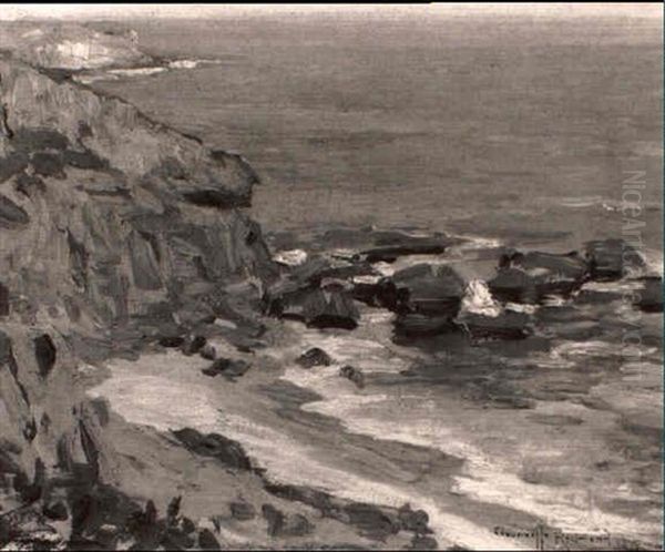 Lion's Head, Cherry Cove, Catalina Island Oil Painting by Granville S. Redmond