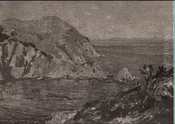 Sunny Lagoon Oil Painting by Granville S. Redmond