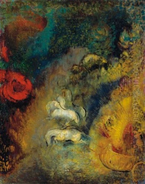 Le Char D'apollon Oil Painting by Odilon Redon