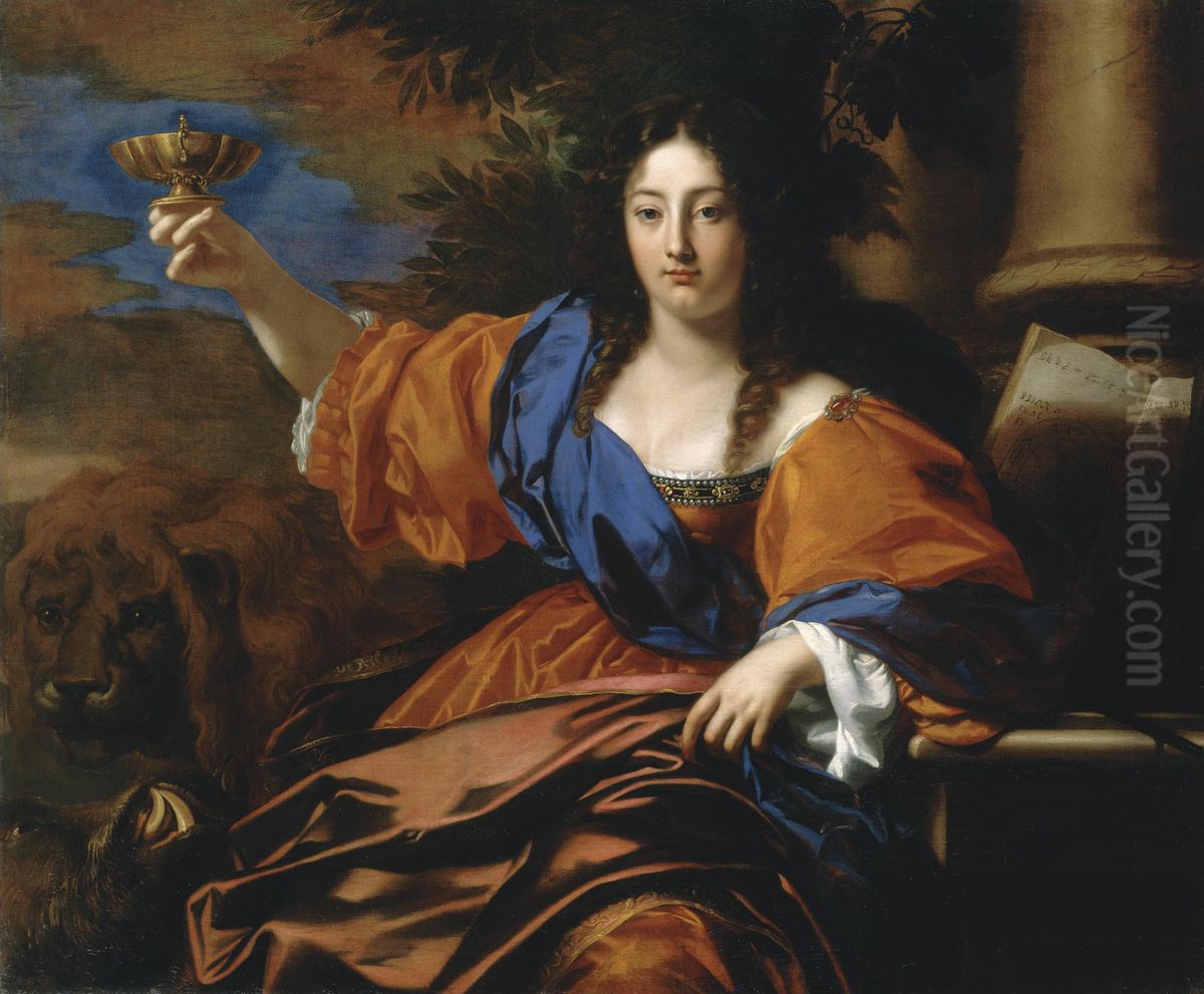 Circe Oil Painting by Nicolas Regnier